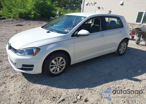 2016 Volkswagen Golf Tsi S 4-Door from USA, damaged, VIN 3VW217AU9GM025161